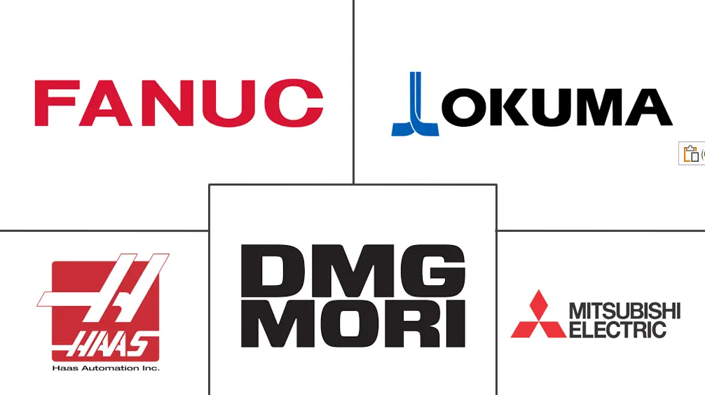 Principais participantes em Mercado de Máquinas CNC indústria