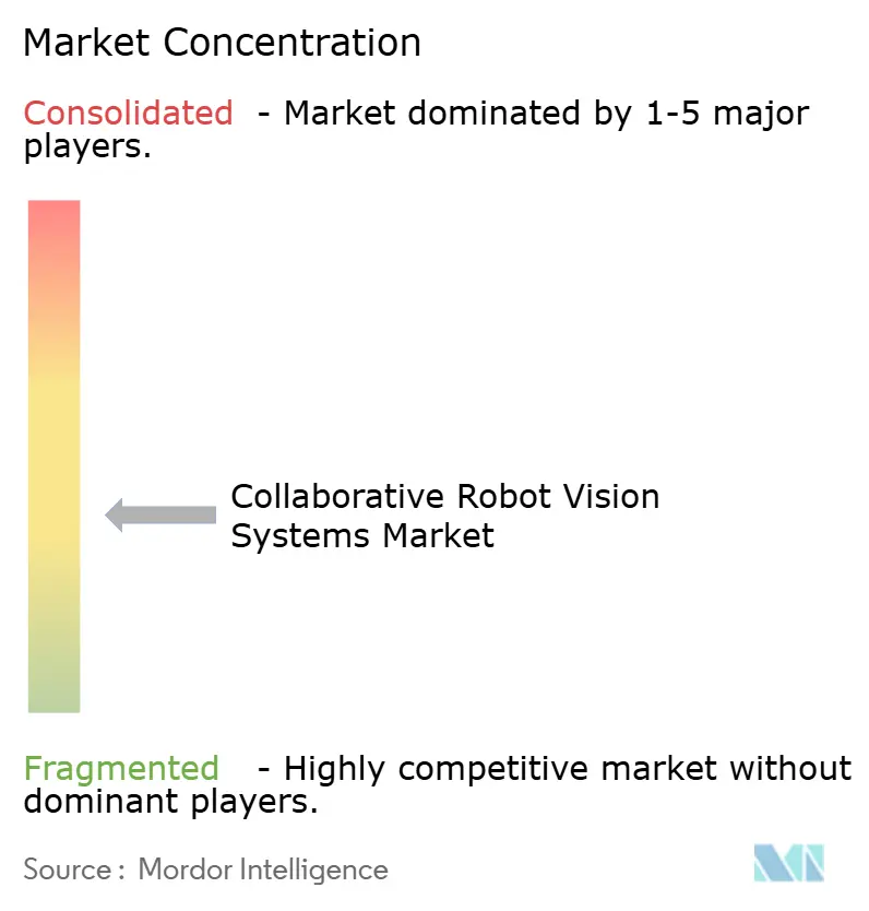 Concentración del Mercado de Sistemas de Visión para Robots Colaborativos