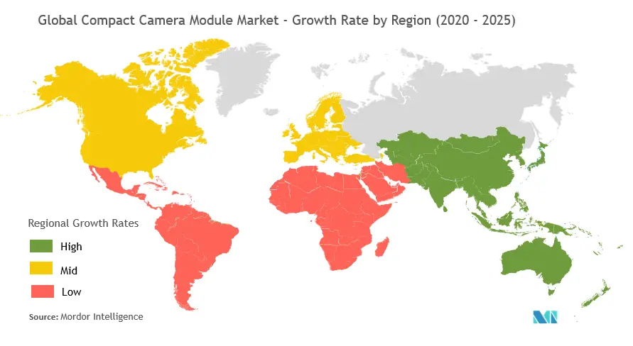 Compact Camera Module Market Growth by Region