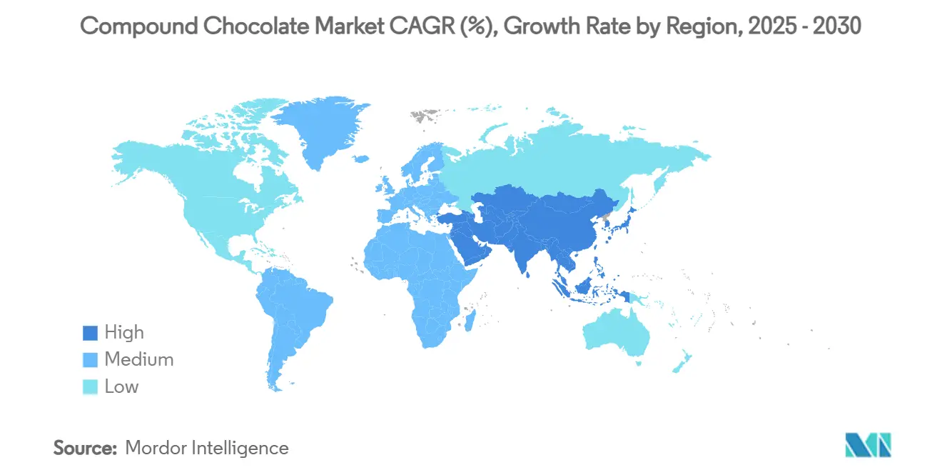 복합 바카라 카드카운팅 시장 CAGR(%), 지역별 성장률