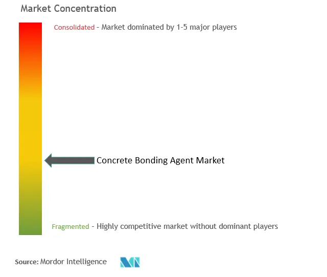 Concrete Bonding Agent Market Concentration