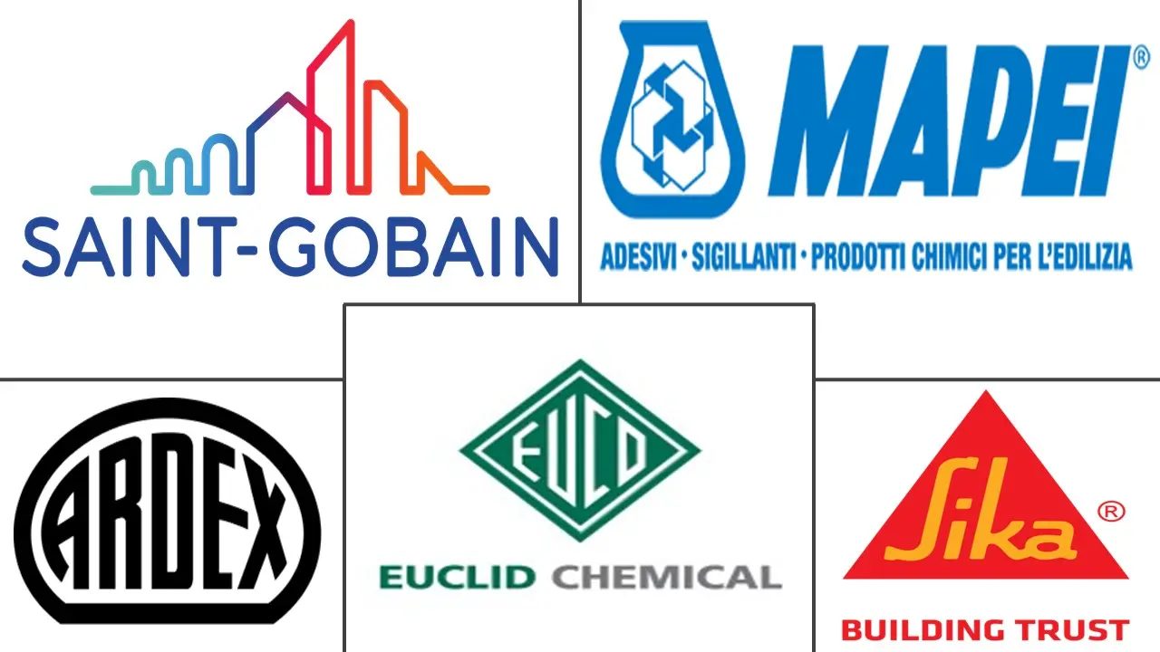 Major players in Concrete Repair Mortar industry