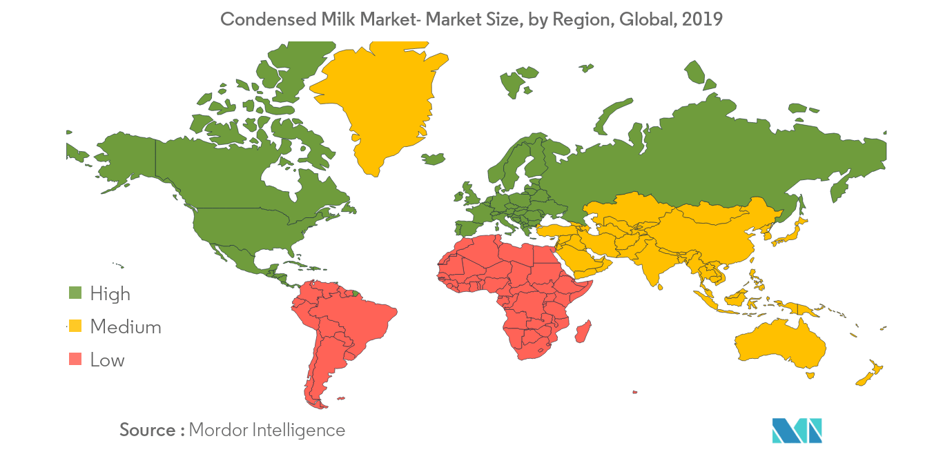 Condensed Milk Market By Geography