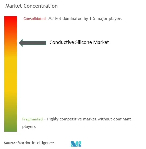 Conductive Silicone Market Concentration