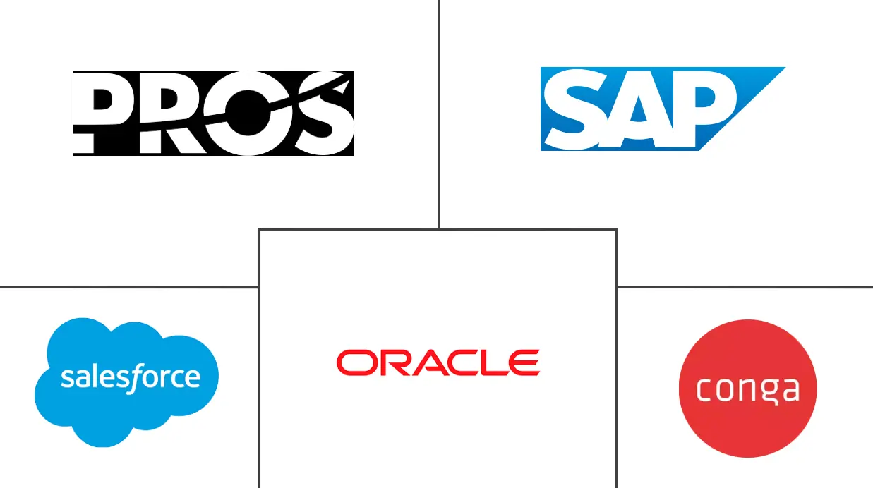 Major players in Configure Price And Quote (CPQ) industry