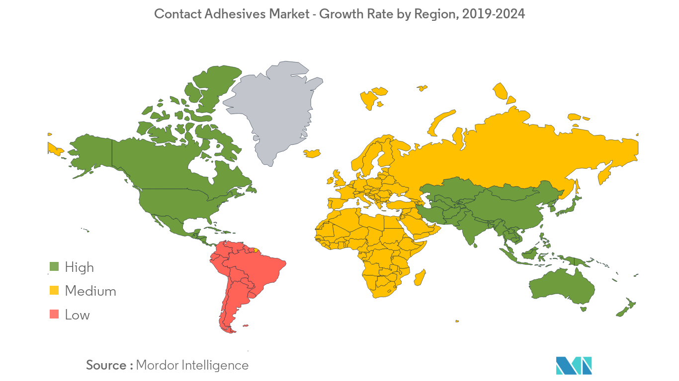 Contacto Crecimiento del mercado de adhesivos