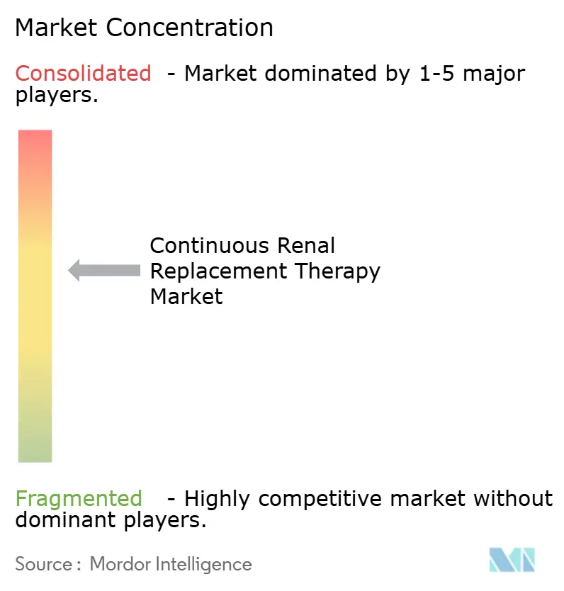 Continuous Renal Replacement Therapy Market Concentration