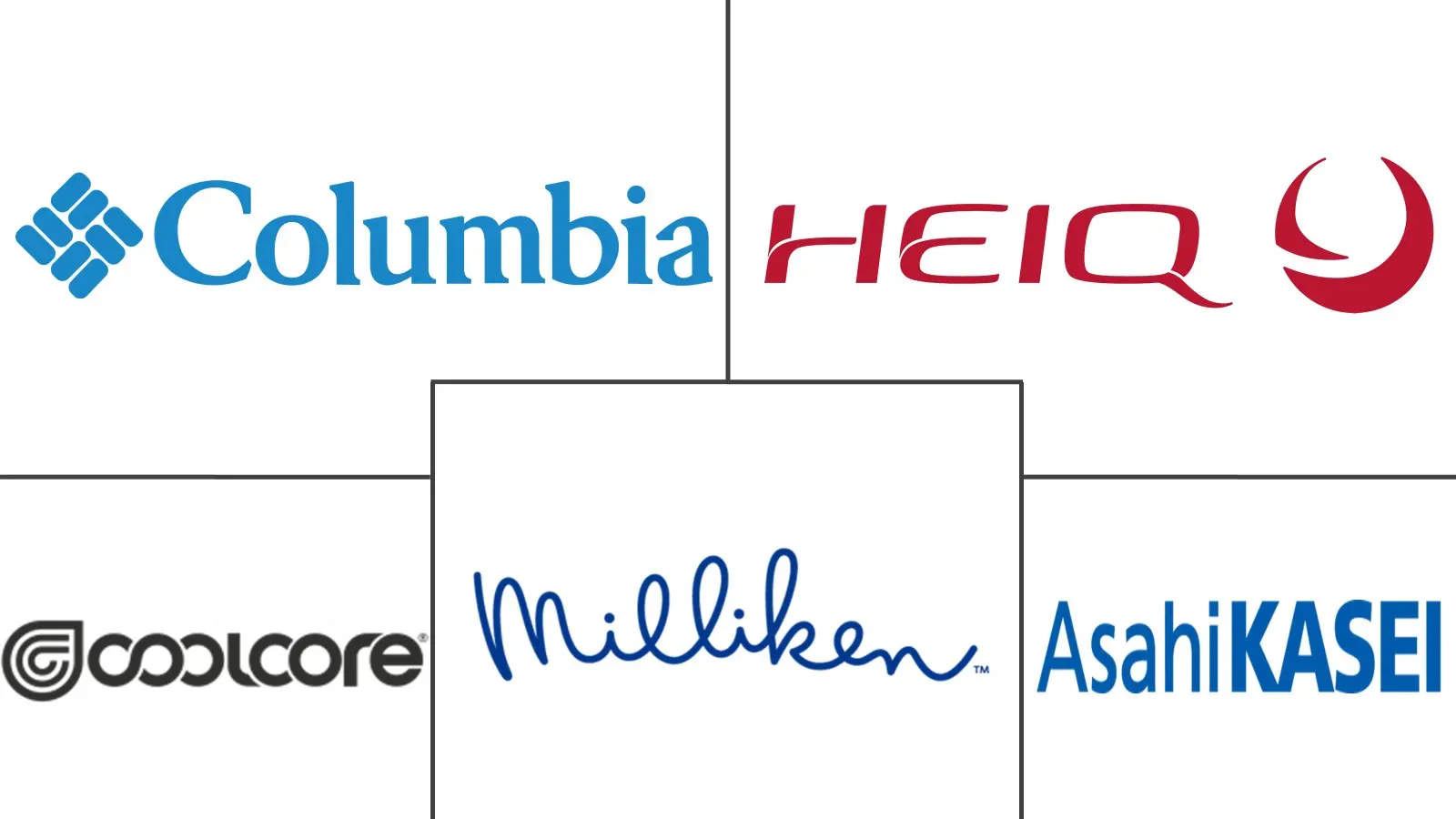 Major players in Cooling Fabrics industry