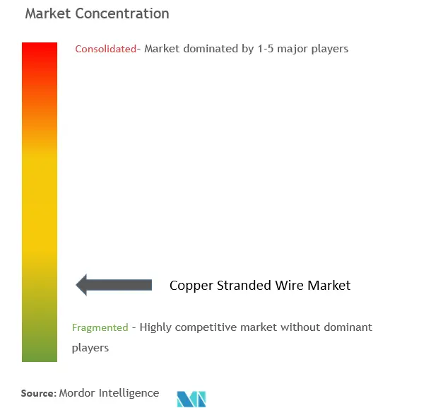 Copper Stranded Wire Market Concentration