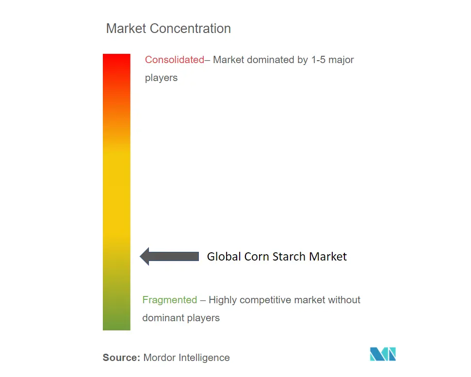 Global Corn Starch Market_Market Concentration.PNG