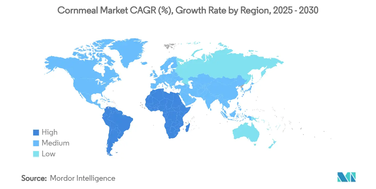 온라인 바카라사이트가루 시장 CAGR(%), 지역별 성장률