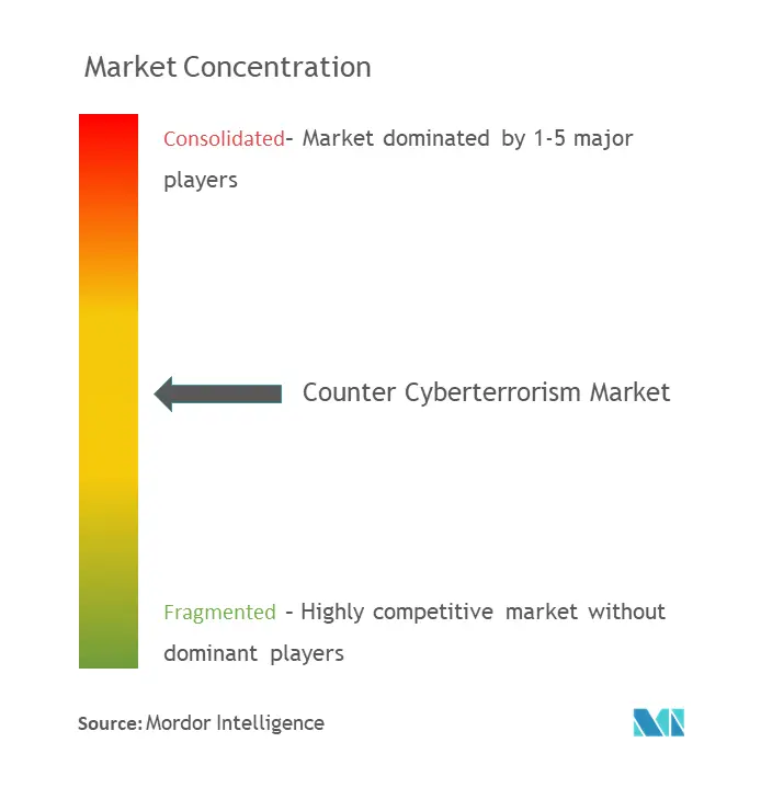 Counter Cyberterrorism Market Concentration