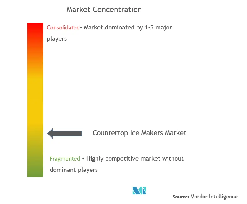 Countertop Ice Makers Market Concentration