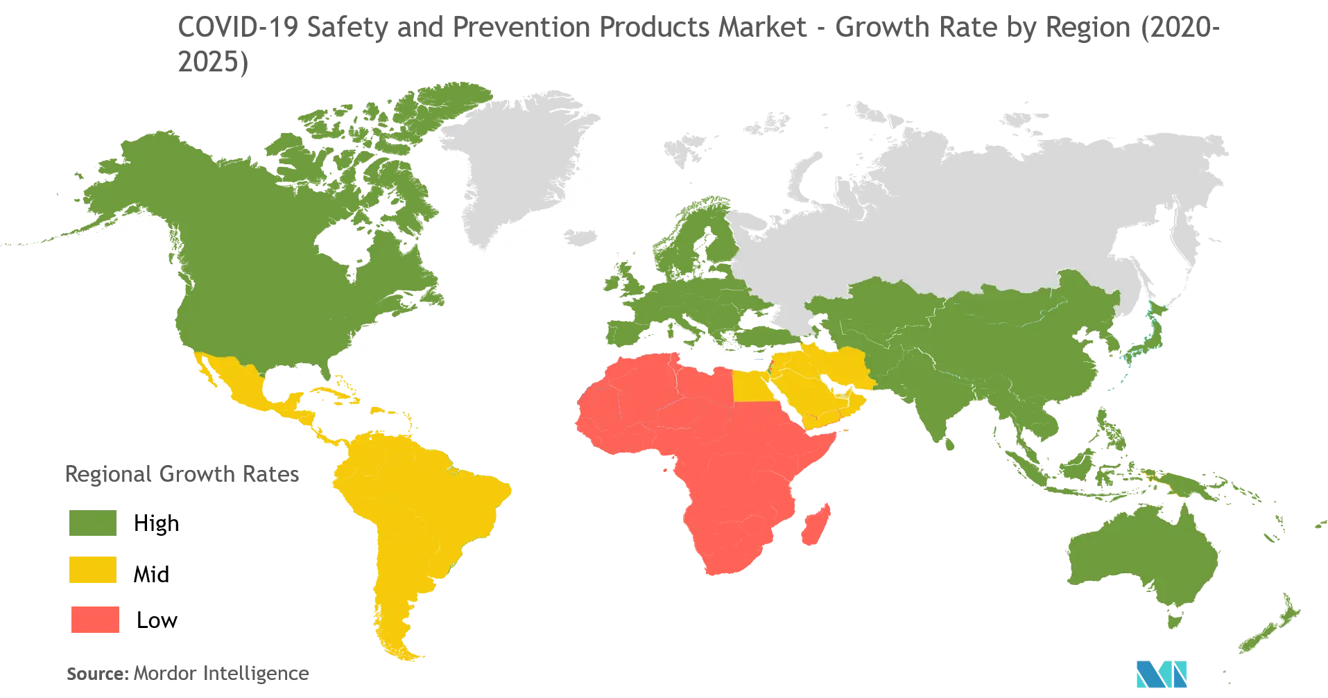 Thị phần sản phẩm an toàn và phòng ngừa COVID-19