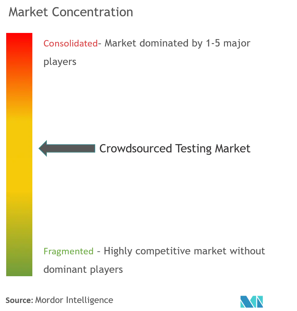 Crowdsourced Testing Market Concentration