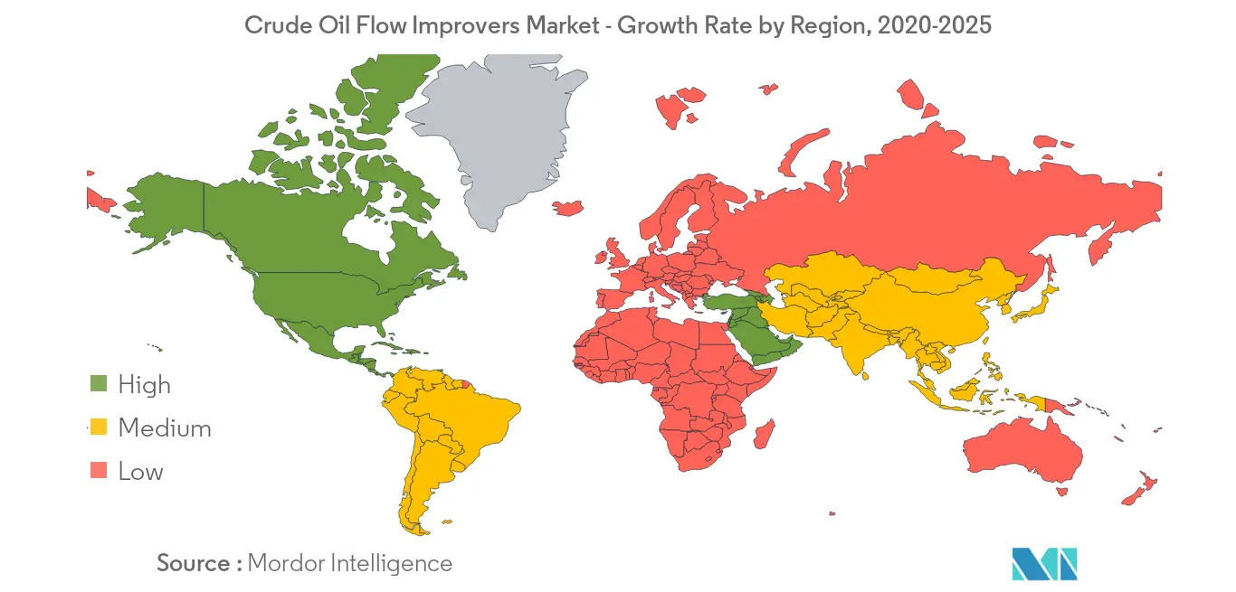 Crude Oil Flow Improvers Market Regional Trends