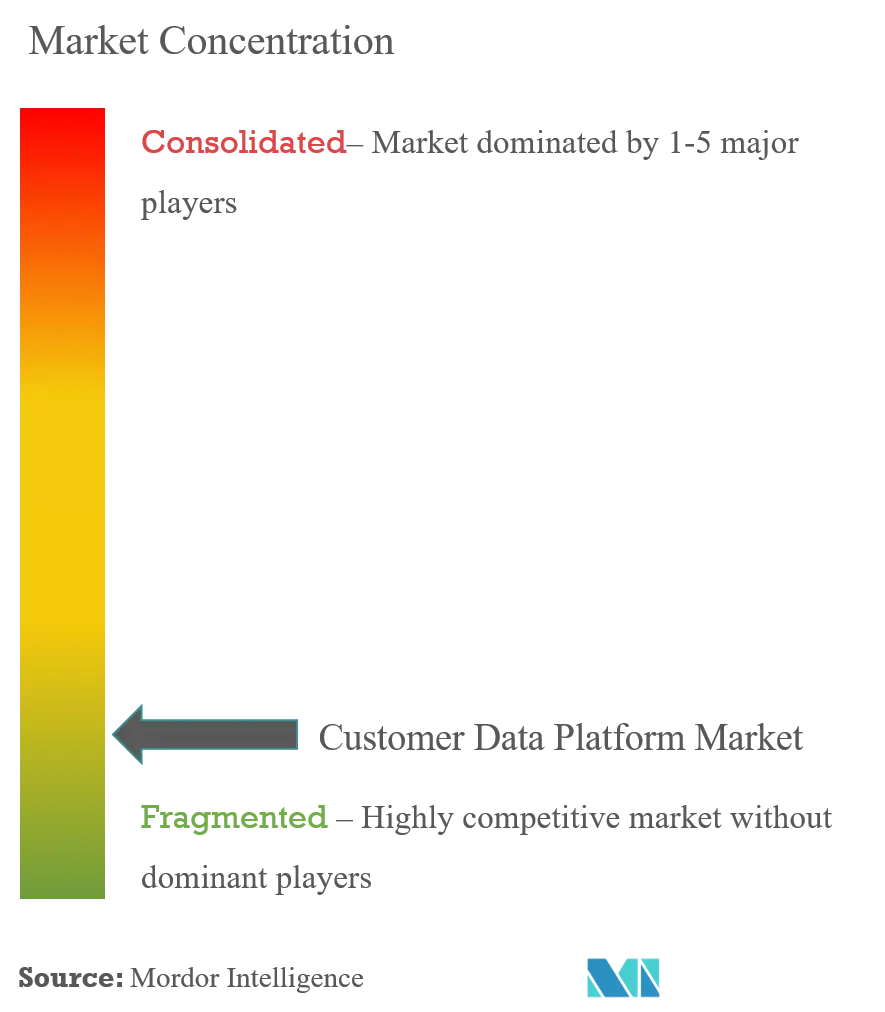 Plataforma de datos del clienteConcentración del Mercado