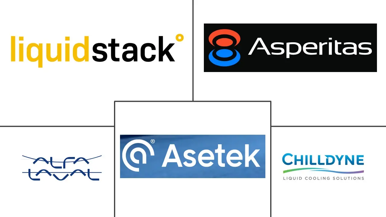データセンター液体冷却市場の主要プレーヤー