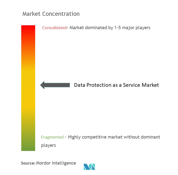 数据保护即服务市场集中度
