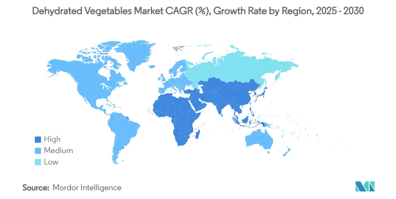 탈수 야채 토토 사이트 바카라 CAGR(%), 지역별 성장률