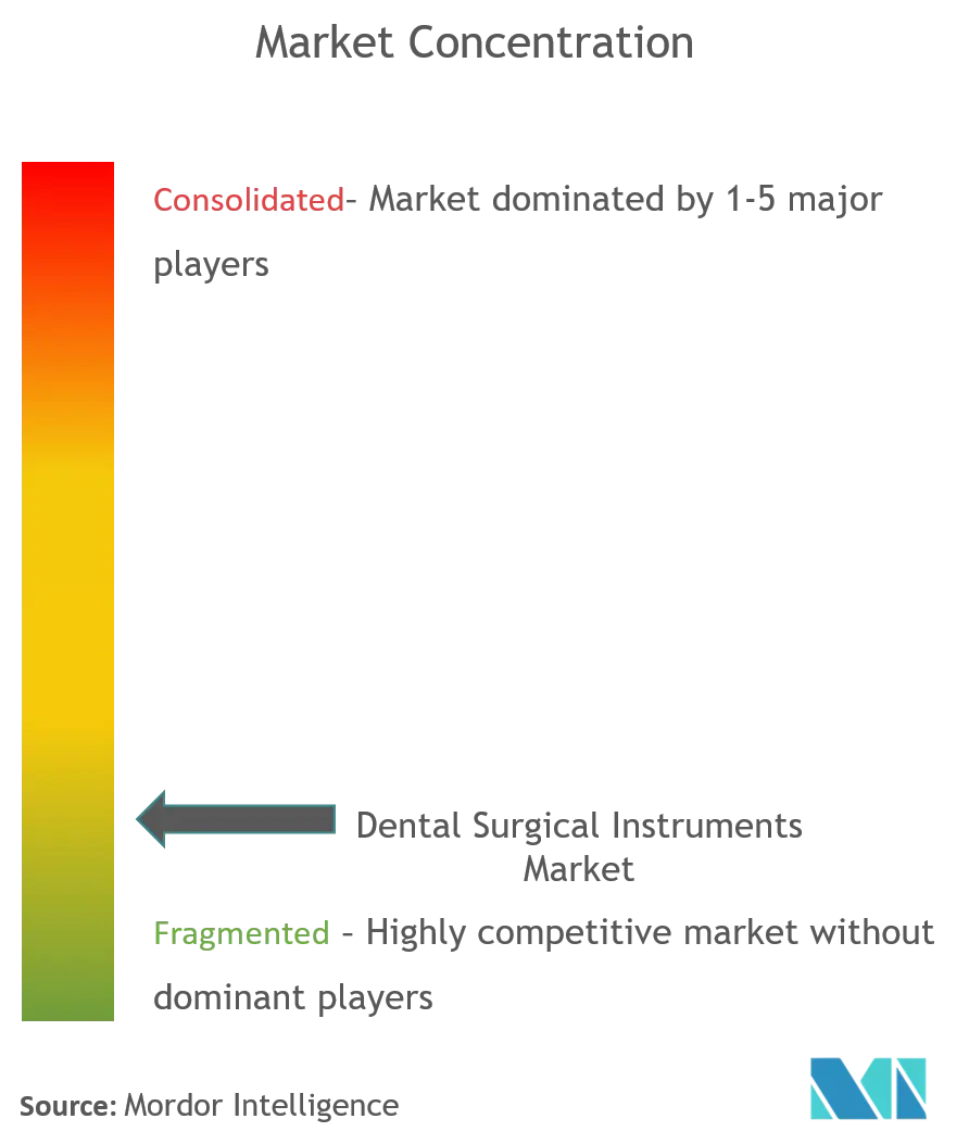 Dental Surgical Instruments Market Concentration
