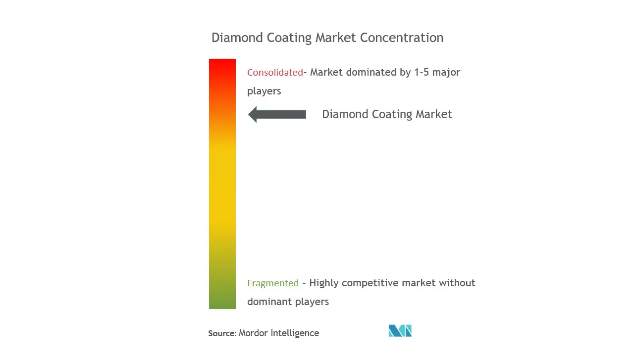Diamond Coating Market Concentration