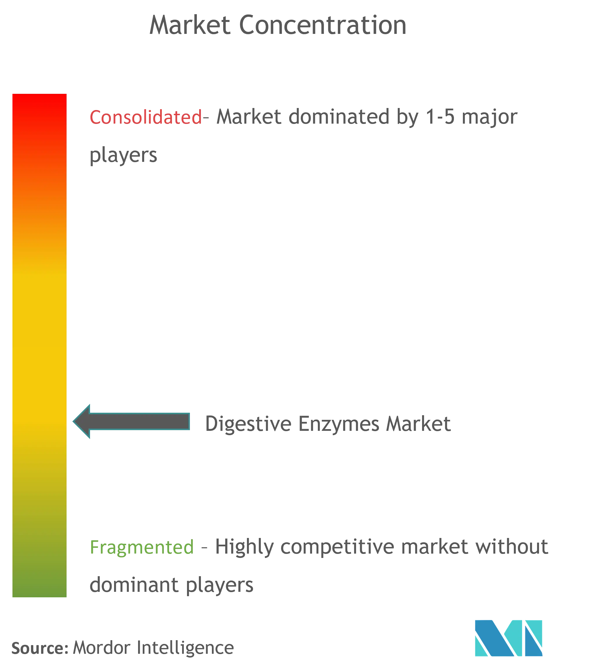 Digestive Enzymes Market Concentration