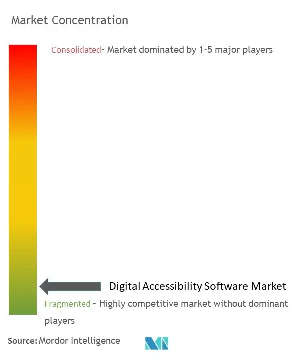 Digital Accessibility Software Market Concentration