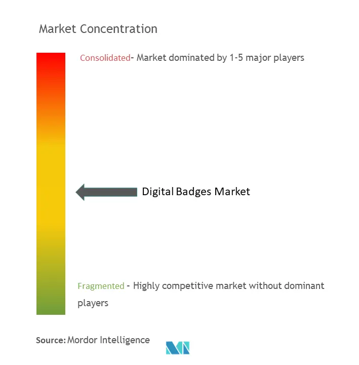 Digital Badges Market Concentration
