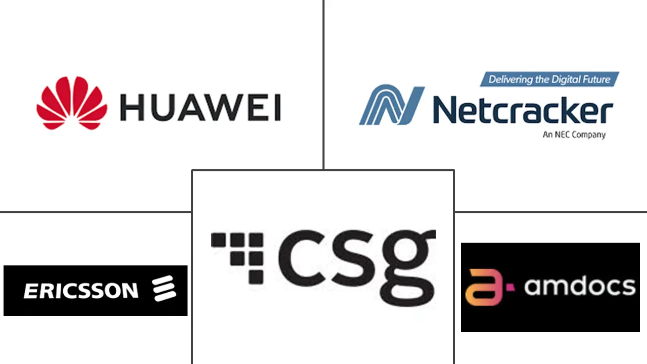 Major players in Digital BSS industry