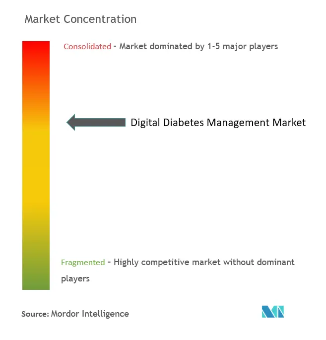 Digital Diabetes Management Market Concentration