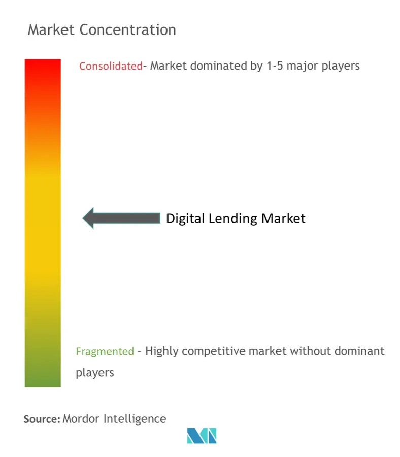 Digital Lending Market Concentration