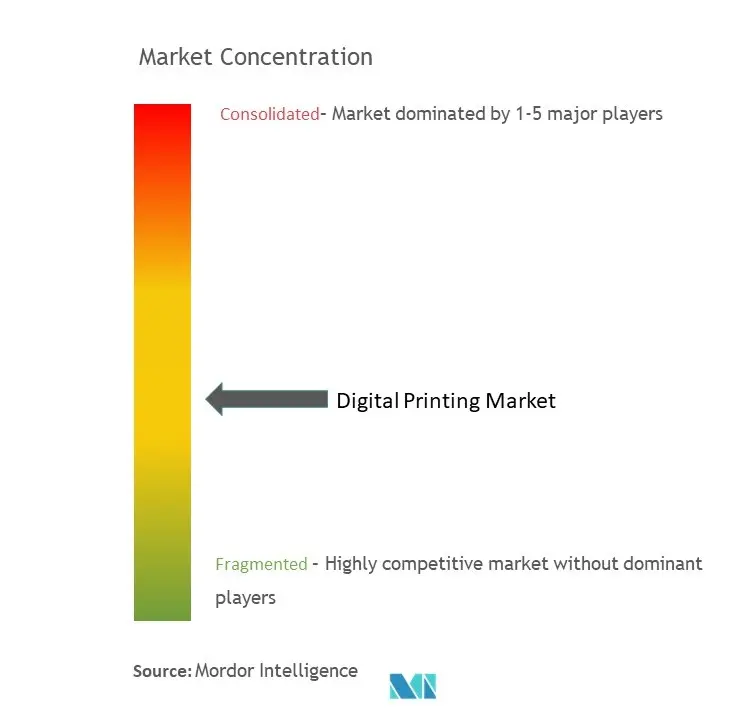 Digital Printing Market Concentration