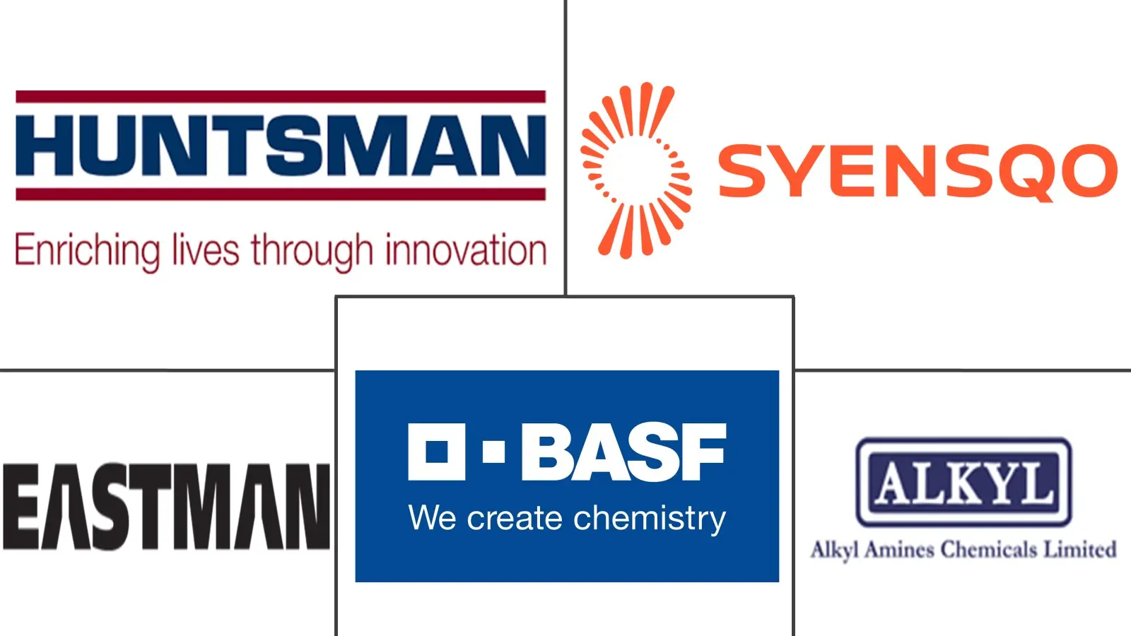 Major players in Dimethylaminopropylamine (DMAPA) industry