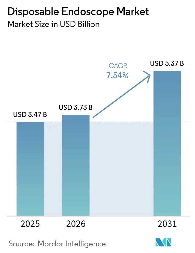 Disposable Endoscope Market (2025 - 2030)