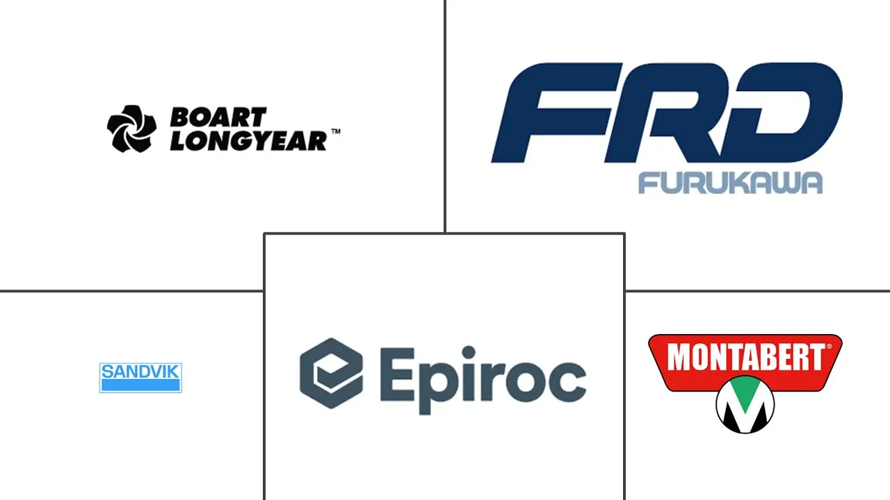 Major players in Drifter Rock Drill industry