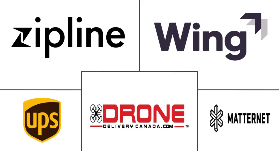 Major players in Drone Logistics and Transportation industry