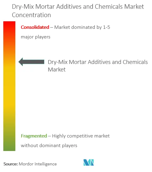 Global Dry-Mix Mortar Additives and Chemicals Market - Market Concentration.PNG