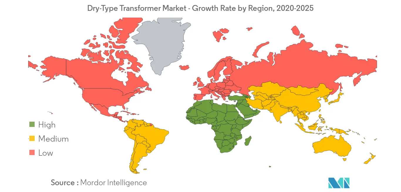 Dry-Type Transformer Market Regional Trends