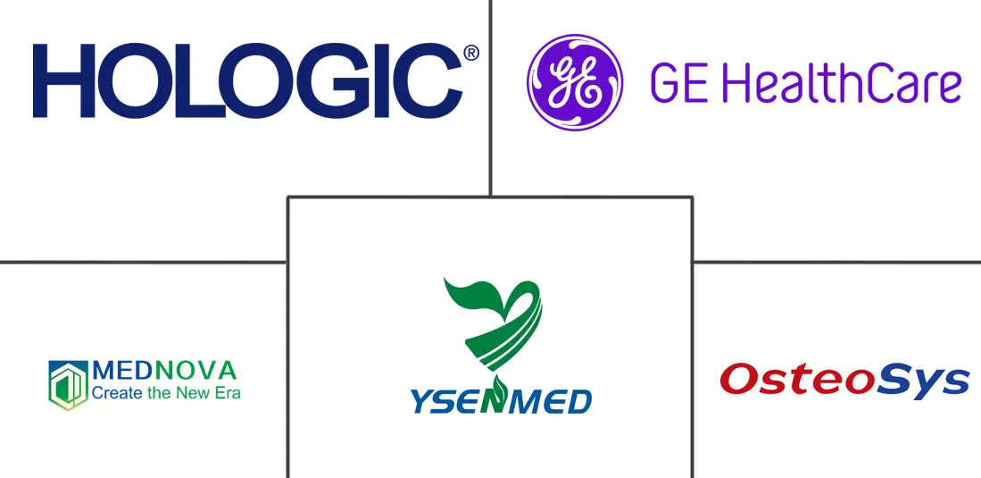 Principais participantes em Mercado de Absorciometria de Raios X de Dupla Energia (DEXA) indústria