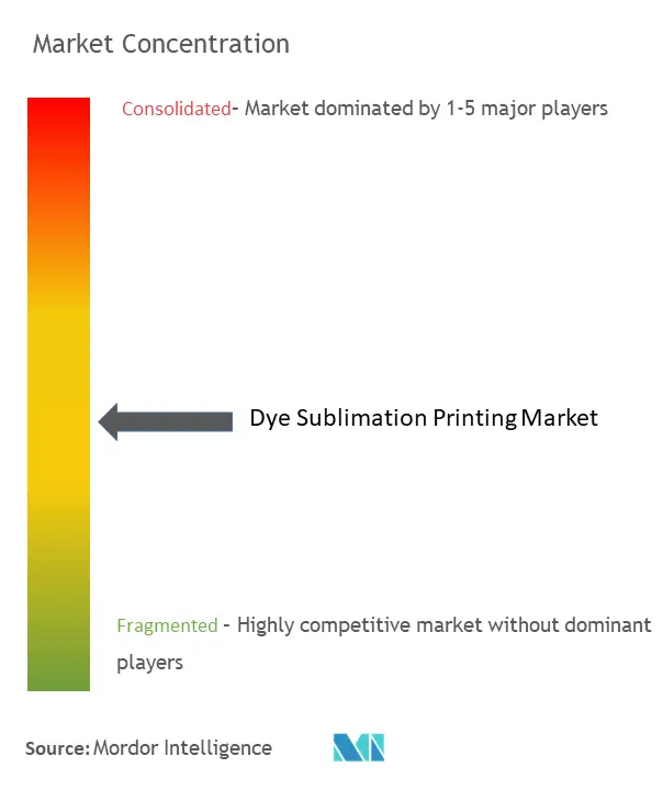 Dye Sublimation Printing Market-Market Concentration