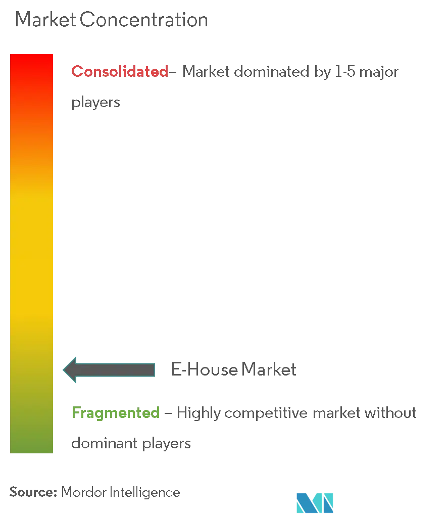 E-House Market Concentration