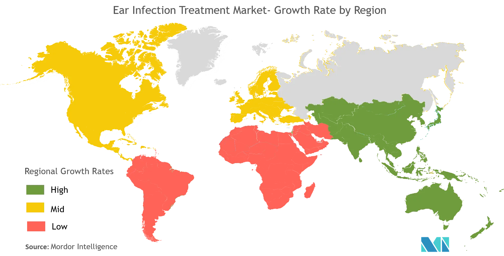 Ear Infection Treatment Market Growth Rate By Region
