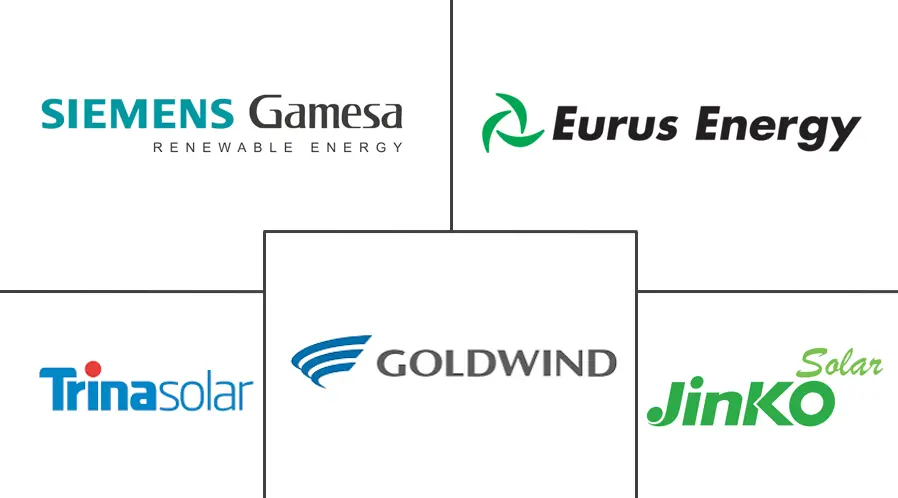 Hauptakteure des ostasiatischen Marktes für erneuerbare Energien