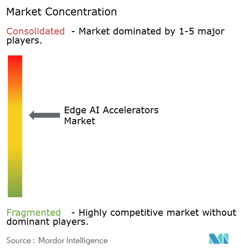Edge AI Accelerators Market Concentration