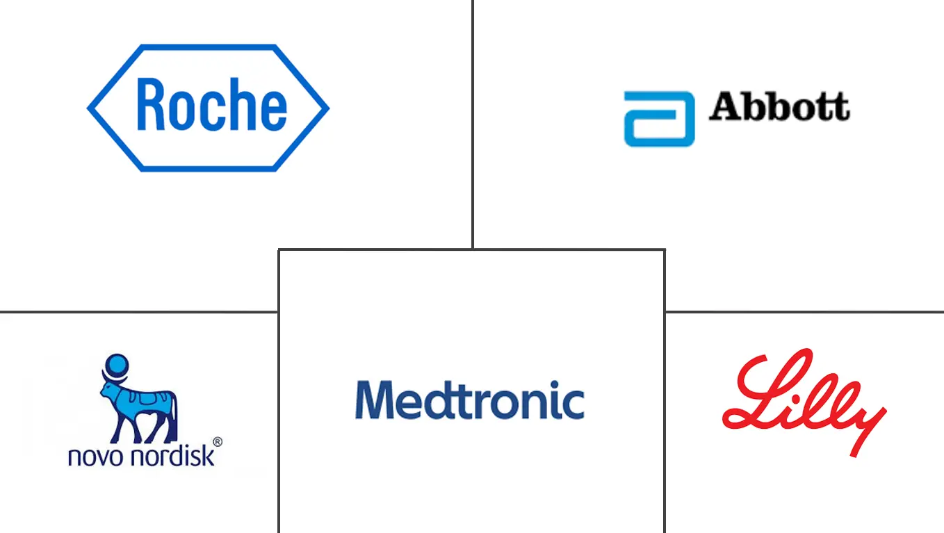 Major players in Egypt Diabetes Care Devices industry