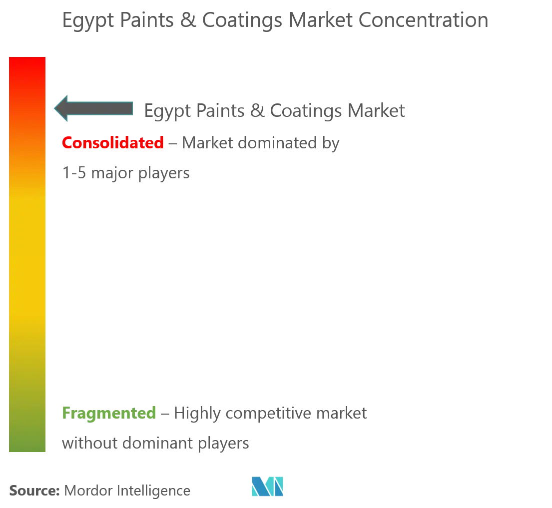 تركز سوق الدهانات والطلاءات في مصر