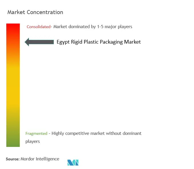 Egypt Rigid Plastic Packaging Market Concentration