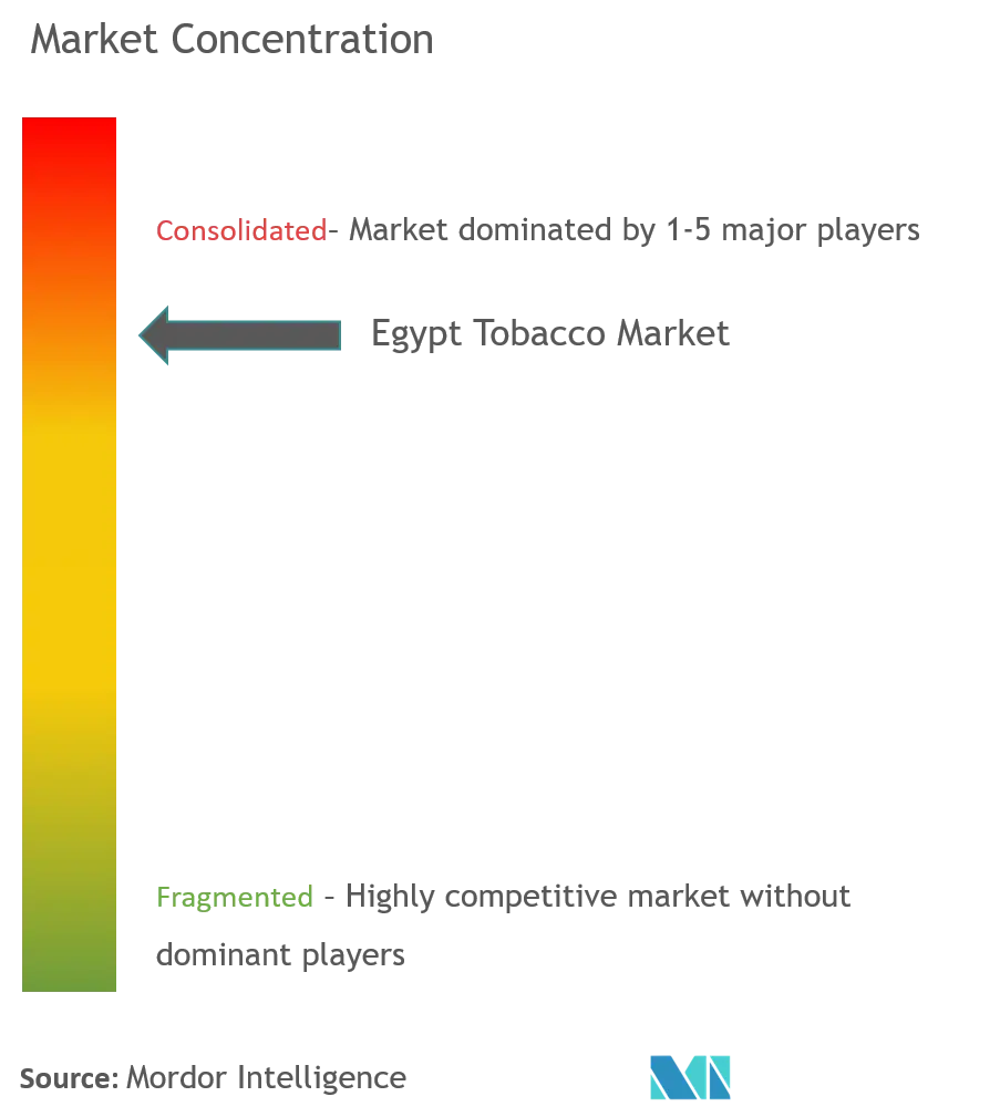 Egypt Tobacco Market Concentration