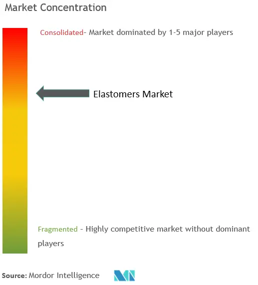 Tập trung thị trường Elastomers